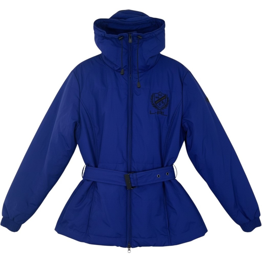 Vintage Lauren Active Ralph Lauren Belted Puffer Jacket Royal Blue L‎ Gorpcore